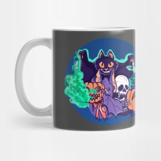 Spooky Halloween Creatures Mug